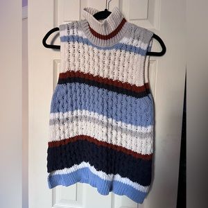 Marie Oliver turtleneck sweater vest!
